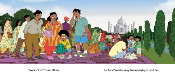 Pooni At The Taj Mahal