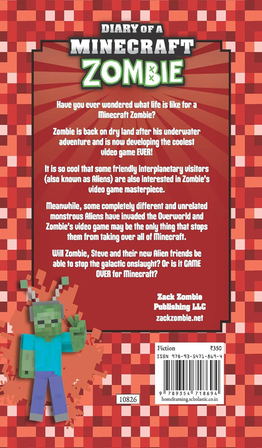 Diary of A Minecraft Zombie #19: Zombie's Vs Aliens