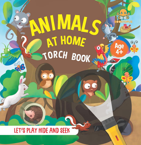 Animals at Home Torch Book: Let's Play Hide and Seek