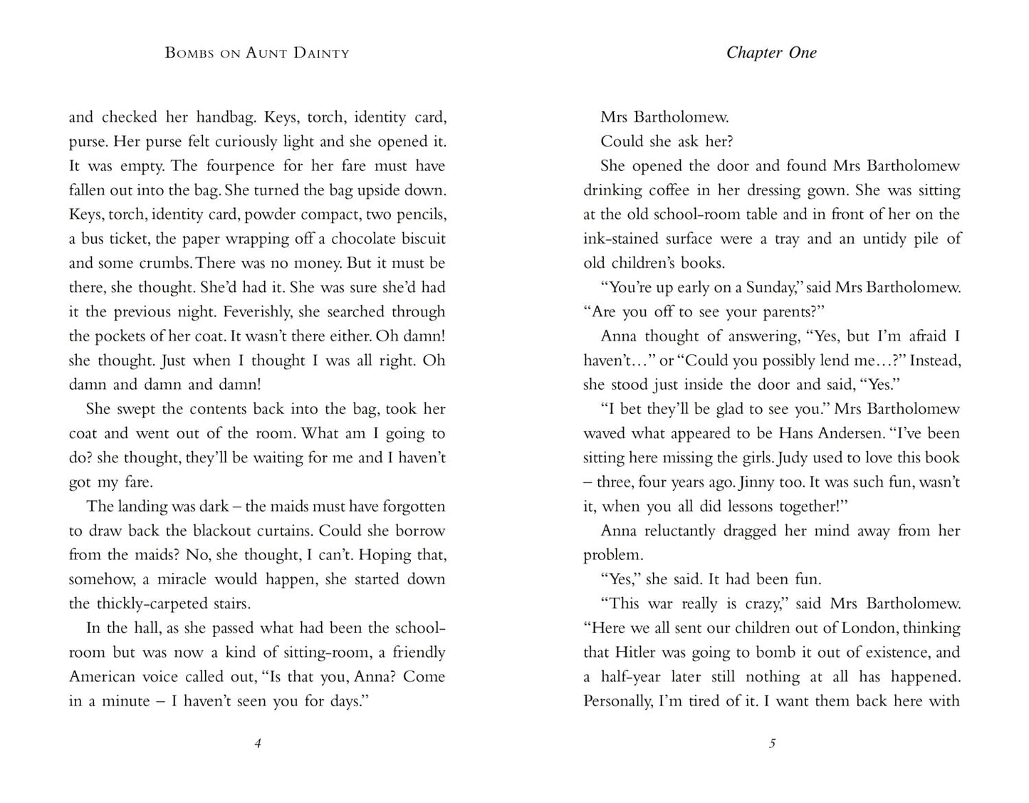 Bombs on Aunt Dainty