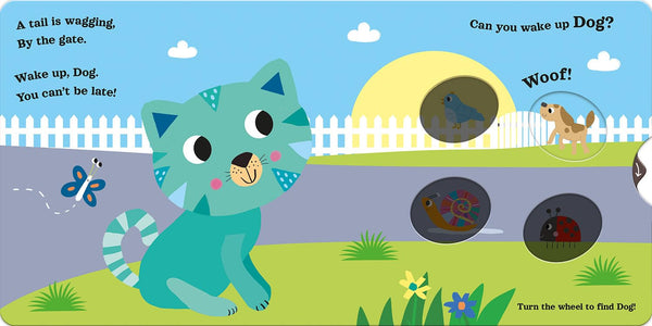 Good Morning Cat: A Magic Turn-the-Wheel Book