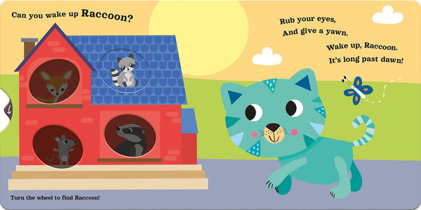 Good Morning Cat: A Magic Turn-the-Wheel Book