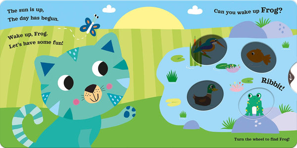 Good Morning Cat: A Magic Turn-the-Wheel Book