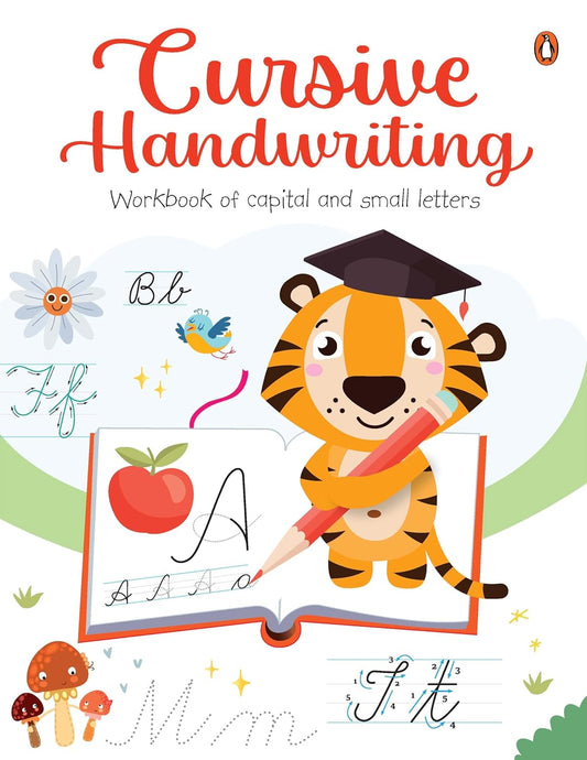Cursive Handwriting: Workbook of Capital and Small Letters