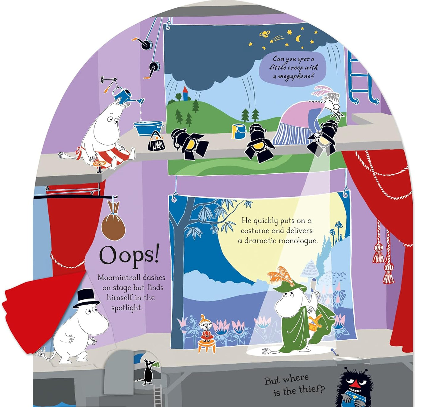 In the Theatre: A Lift-the-Flap Moomin Story