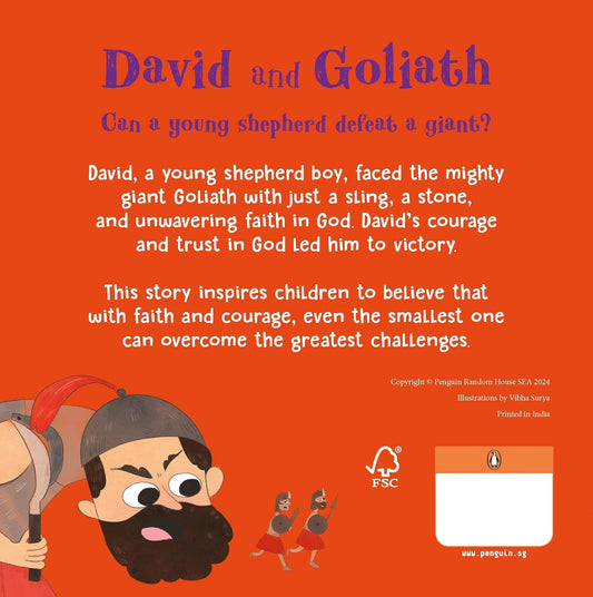 First Bible Story: David and Goliath