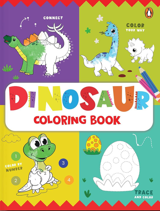 Kids Coloring Book: Dinosaur