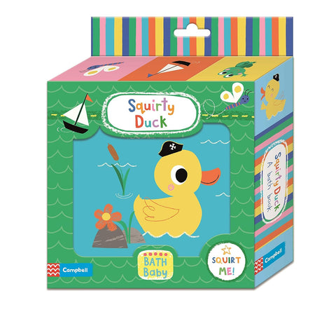 Squirty Duck Baby Bath Book