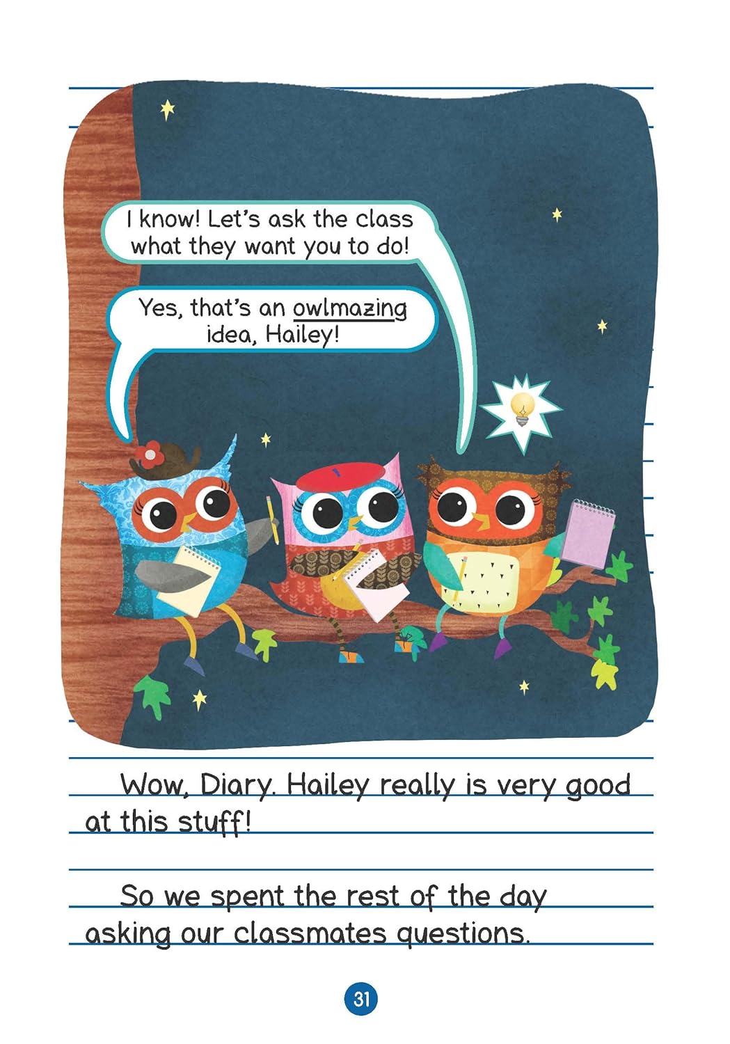 Owl Diaries #19: Eva For President