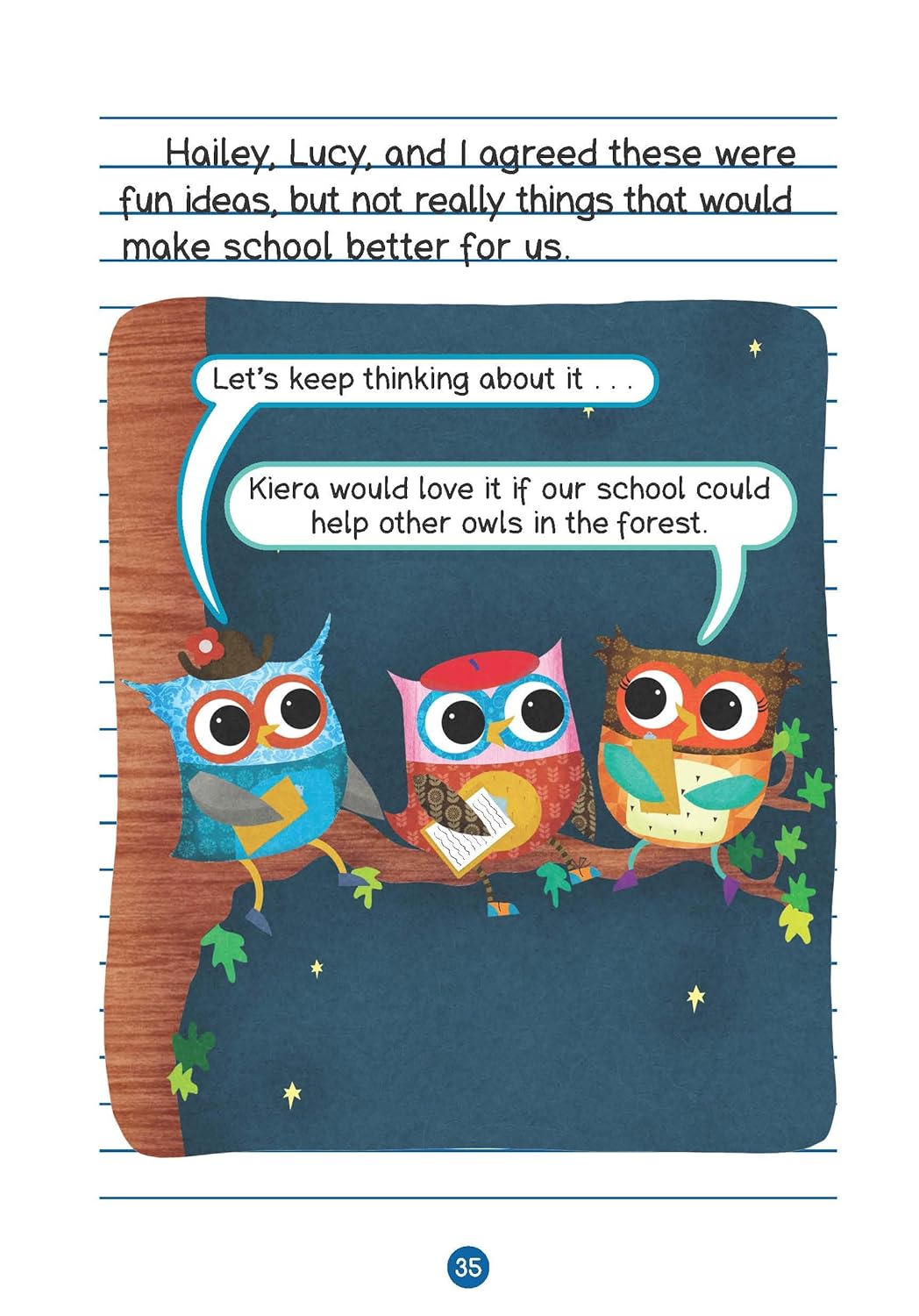 Owl Diaries #19: Eva For President