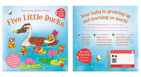Five Little Ducks for Your Indian Baby