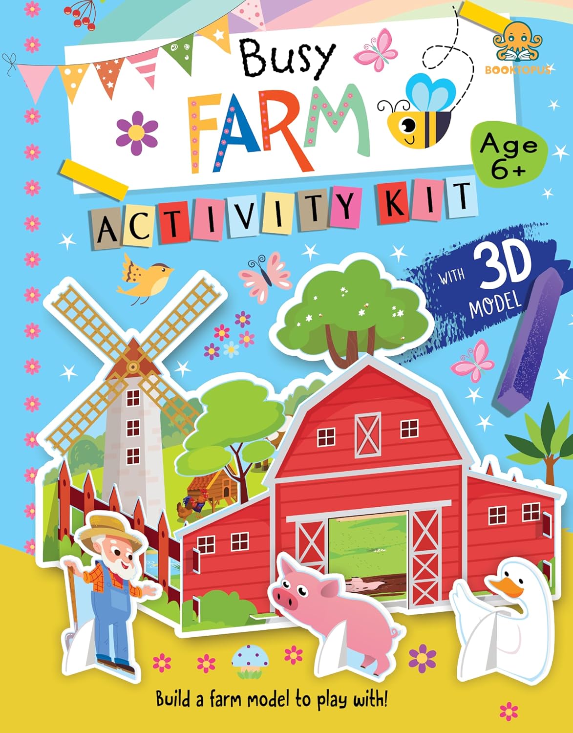 Busy Farm Activity Kit with 3D Model