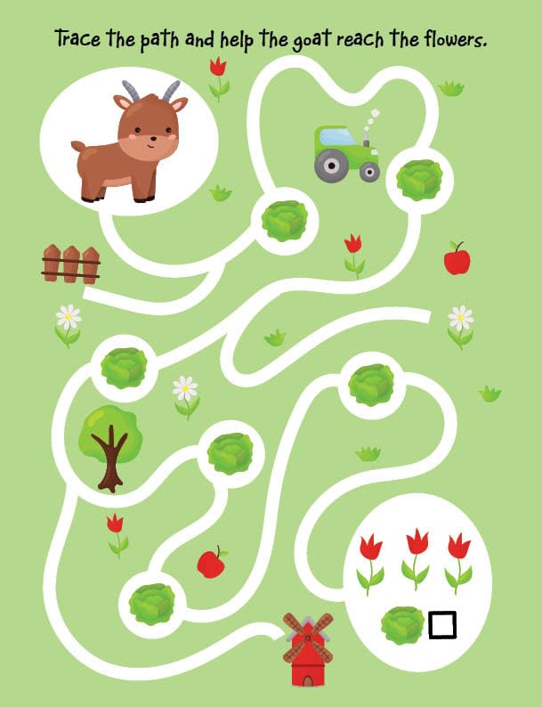 Busy Farm Activity Kit with 3D Model