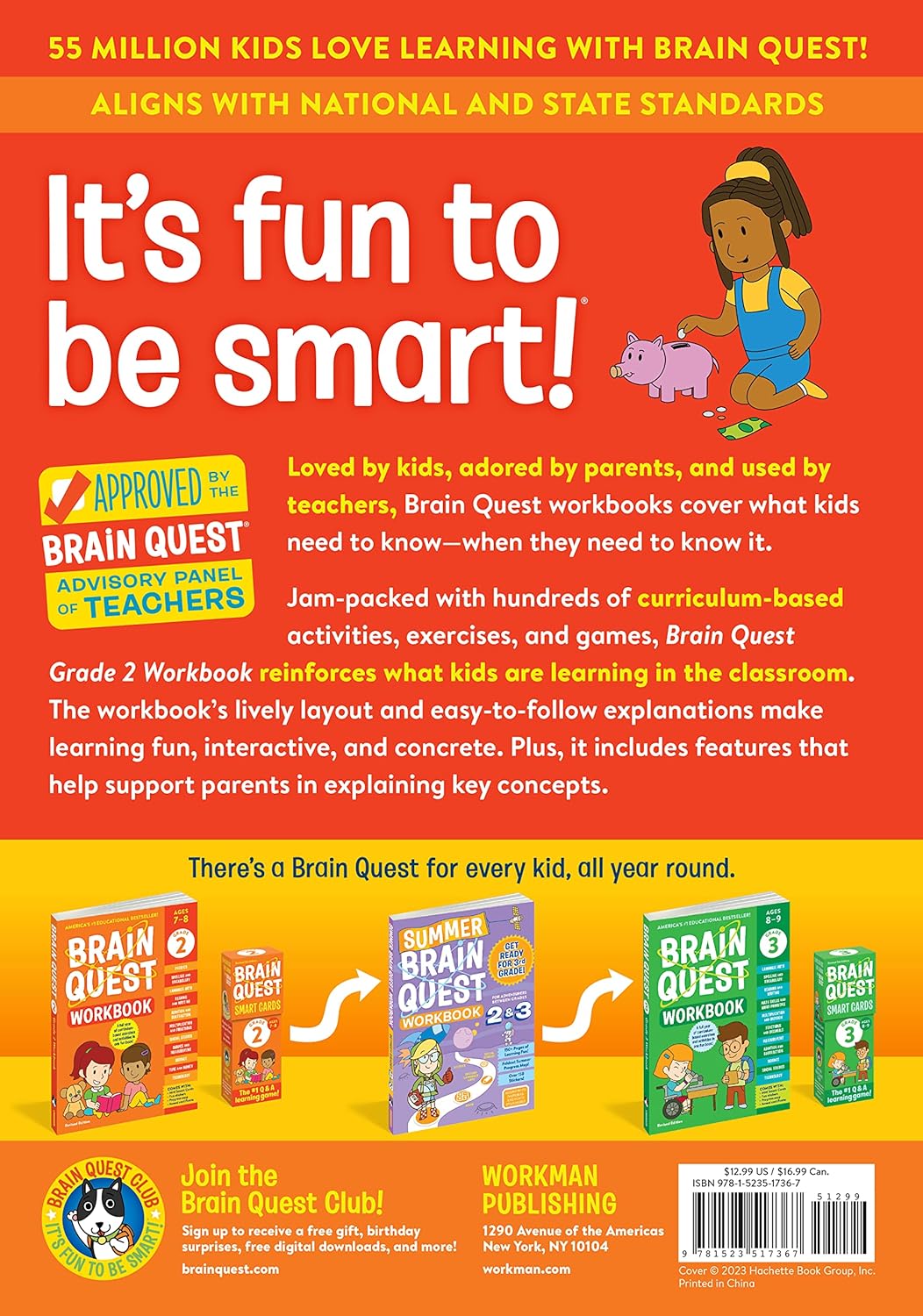 Brain Quest Workbook: 2nd Grade