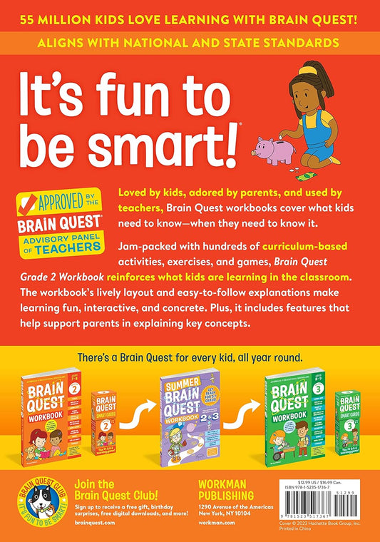 Brain Quest Workbook: 2nd Grade
