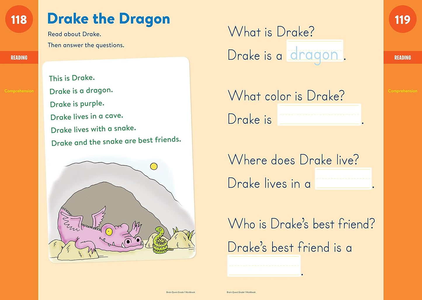 Brain Quest Workbook: 1st Grade