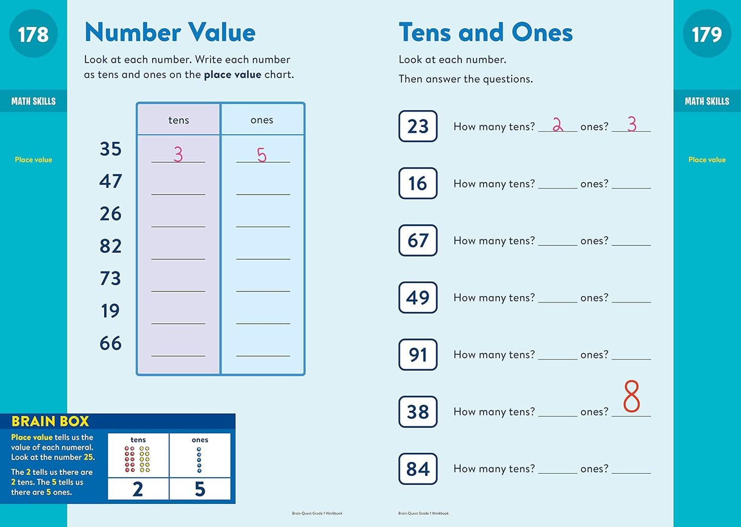 Brain Quest Workbook: 1st Grade