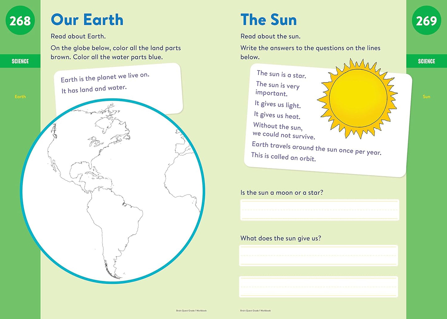 Brain Quest Workbook: 1st Grade