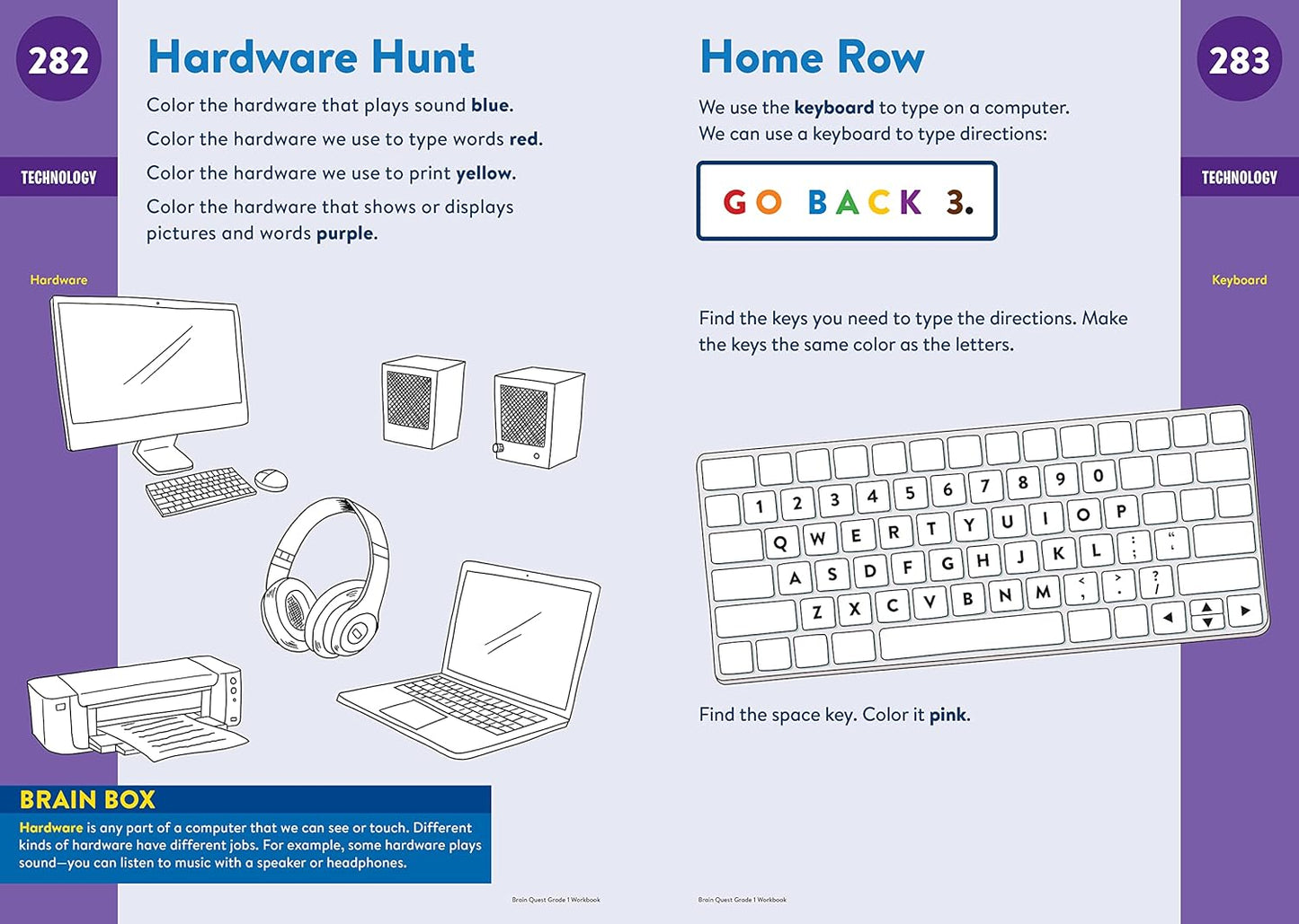 Brain Quest Workbook: 1st Grade