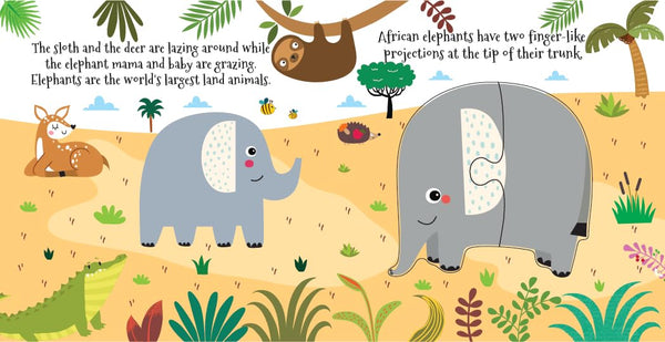Jungle Friends - Puzzle Book