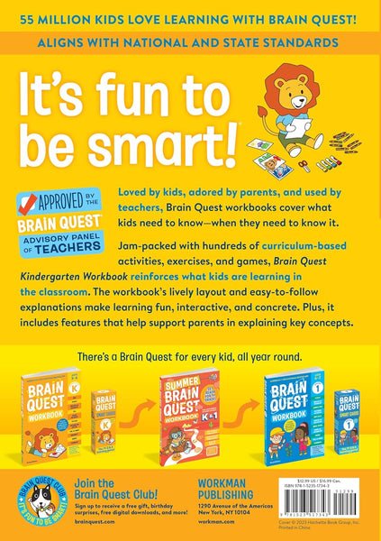Brain Quest Workbook: Kindergarten