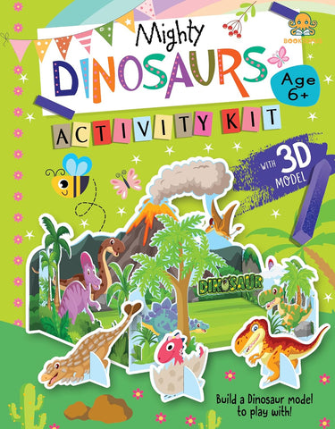 Mighty Dinosaurs Activity Kit with 3D Model