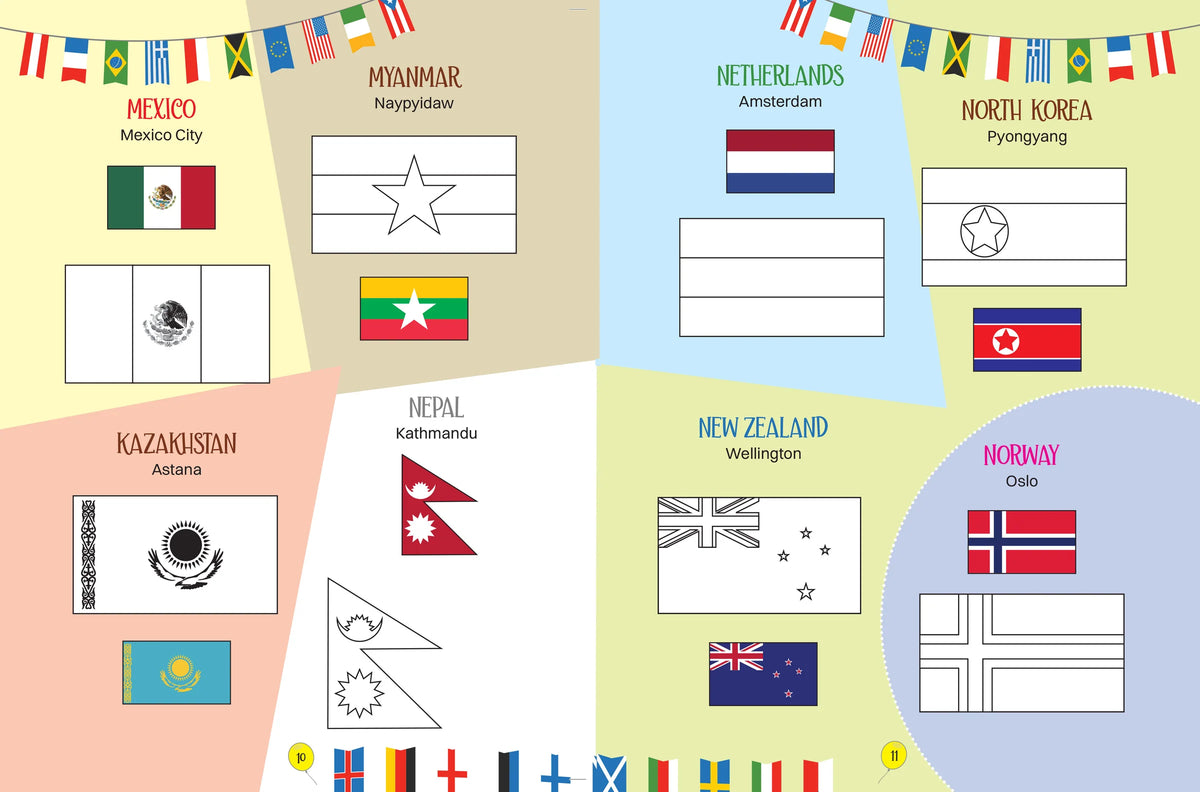 My First Flags Sticker Book