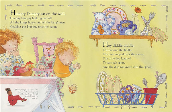 DK The Book of Nursery Rhymes: 50 Classic Poems for Children - Debi Gliori