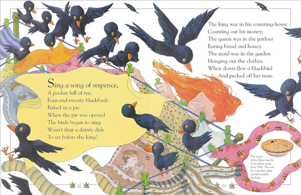 DK The Book of Nursery Rhymes: 50 Classic Poems for Children - Debi Gliori