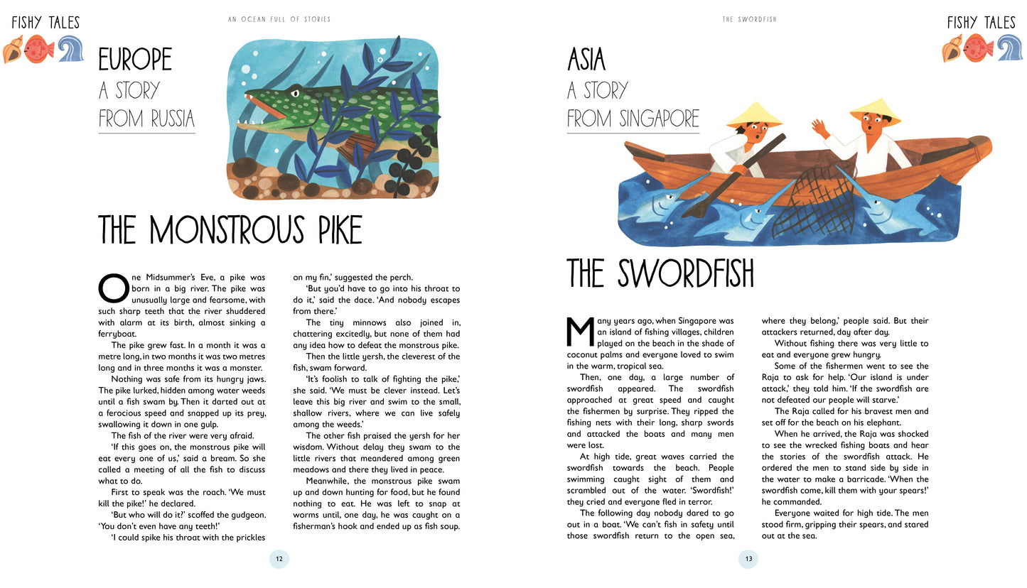 An Ocean Full of Stories: 50 Folk Tales and Legends from Around the World