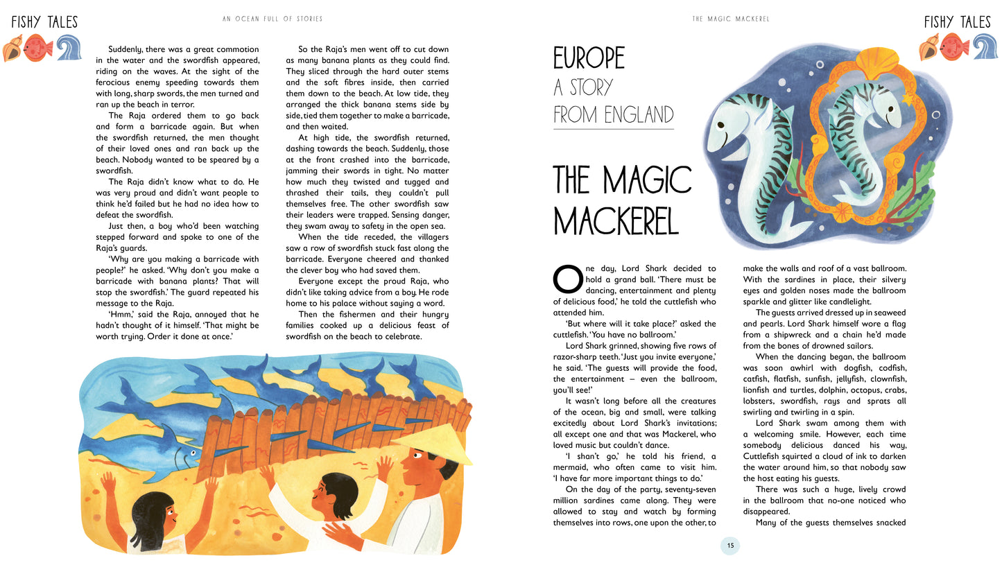 An Ocean Full of Stories: 50 Folk Tales and Legends from Around the World