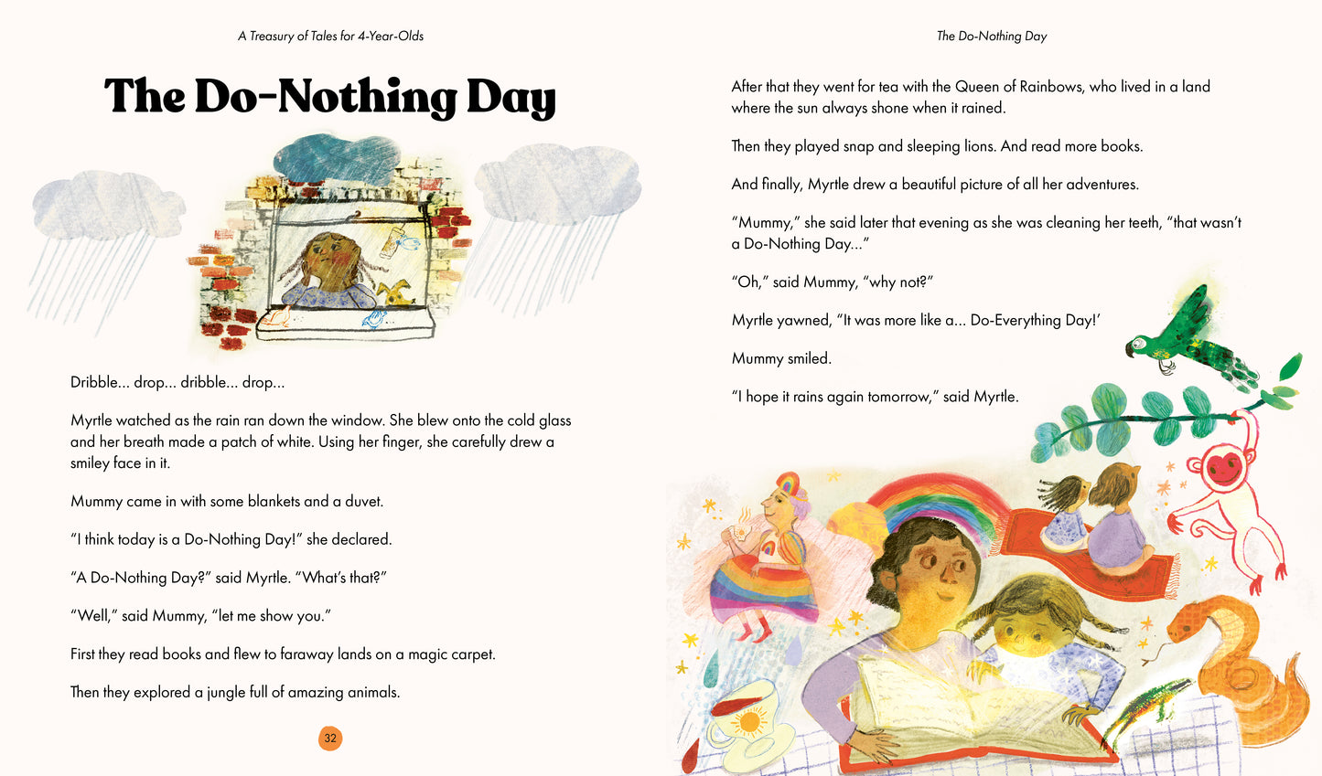 A Treasury of Tales for Four-Year-Olds: 40 Stories Recommended by Literacy Experts