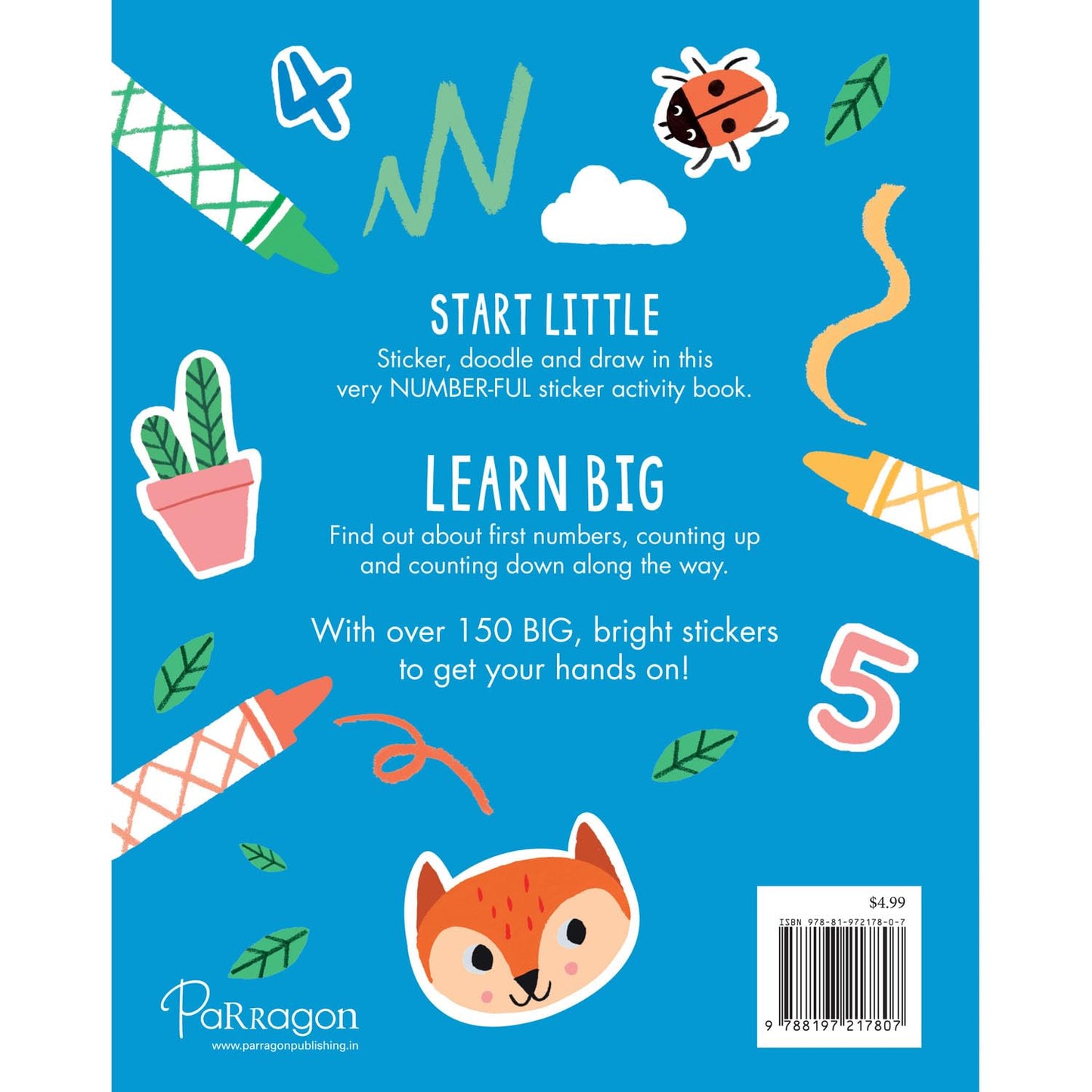 Start Little Learn Big: One, Two, Three: A Book of Numbers