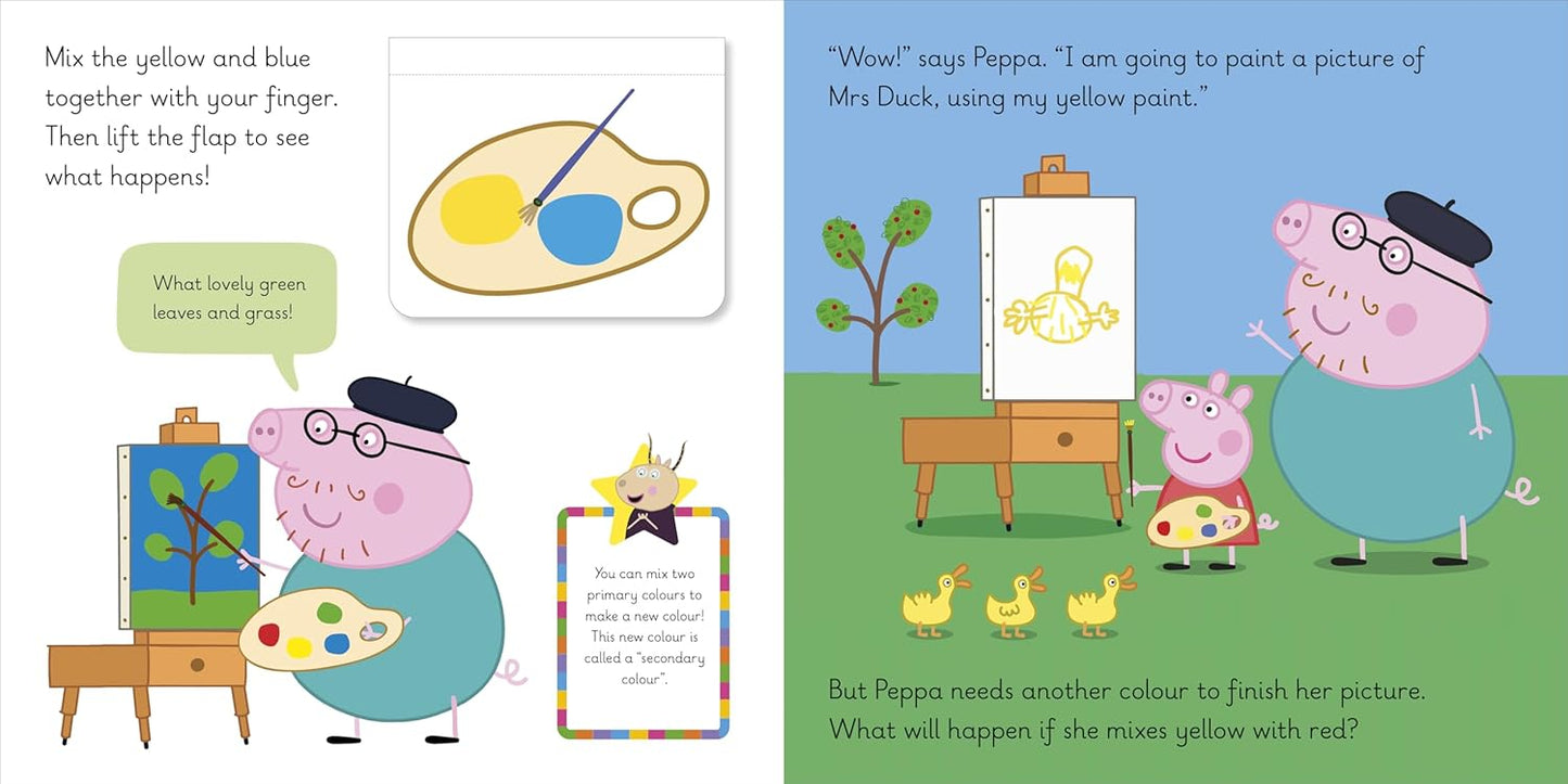 Learn with Peppa: Peppa Mixes Colours