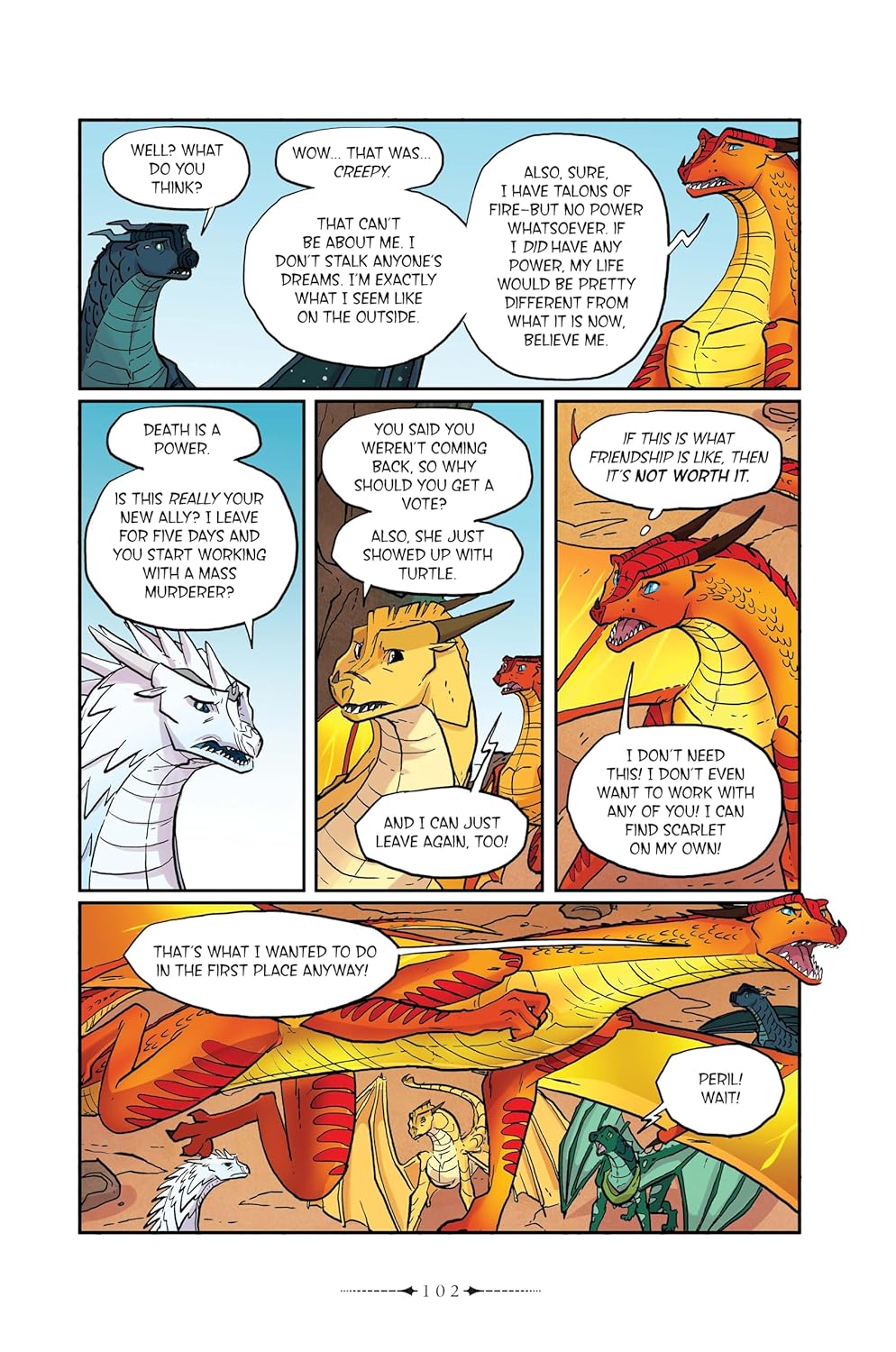 Wings Of Fire Graphic Novel #08: Escaping Peril