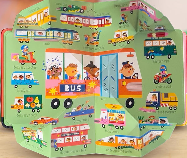 Pop Out Mega Pictures Vehicles