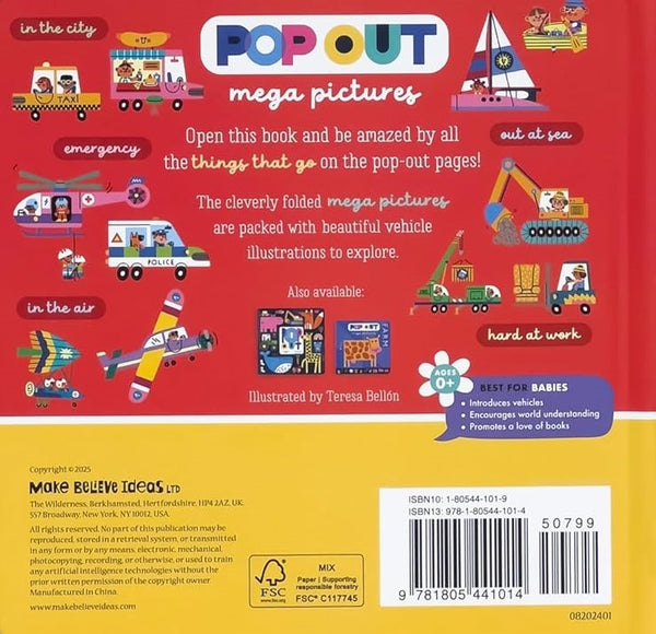 Pop Out Mega Pictures Vehicles