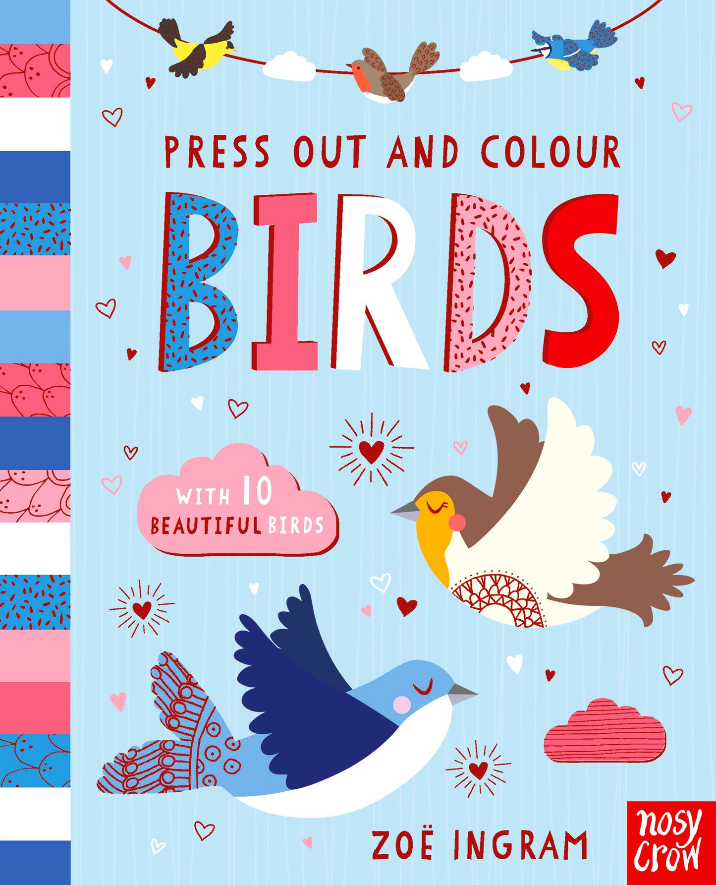 Press Out and Colour Birds With 10 Beautiful Birds