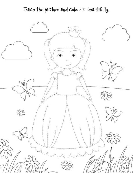 Princess Castle Activity Kit with 3D Model