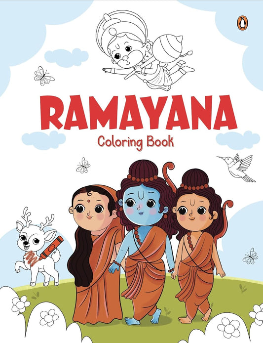 Kids Colouring Book: Ramayana