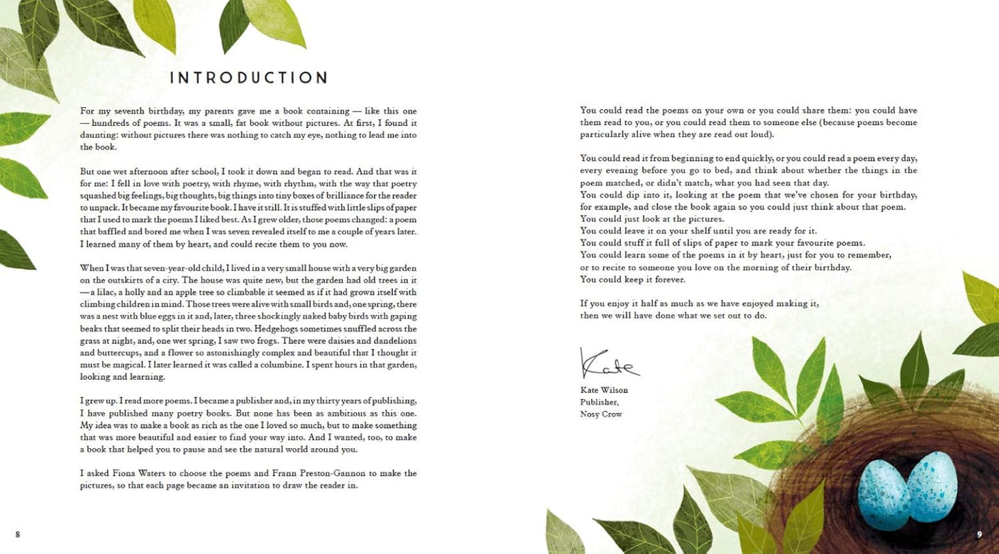 I Am the Seed That Grew the Tree: A Nature Poem for Every Day of the Year