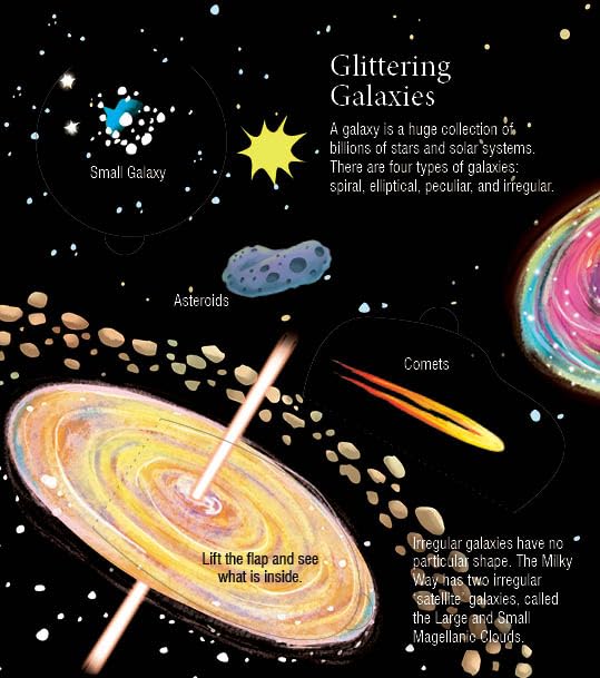 Super Space Explore Inside: Lift-the-Flap