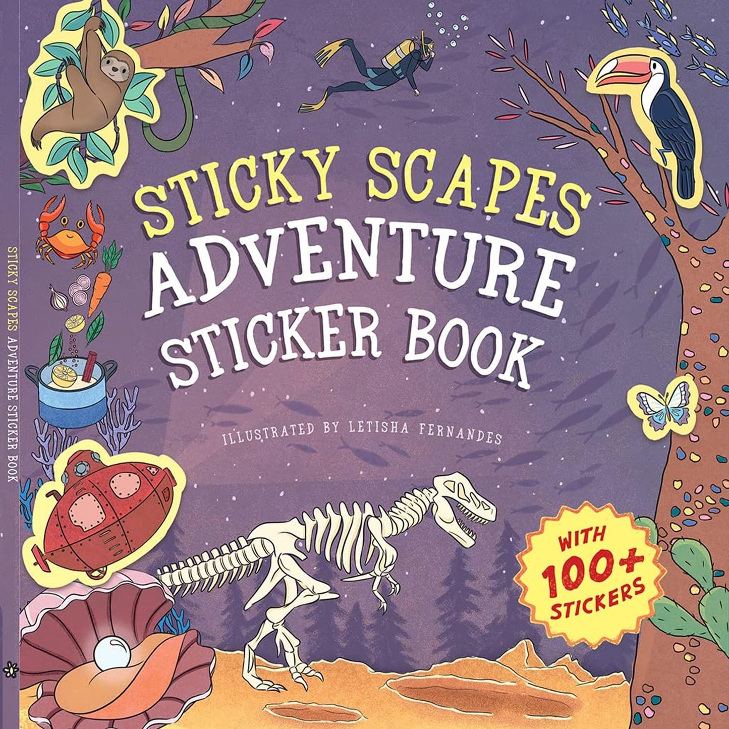 Sticky Scapes Adventure Sticker Book