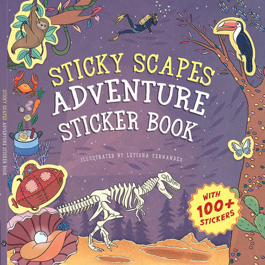 Sticky Scapes Adventure Sticker Book