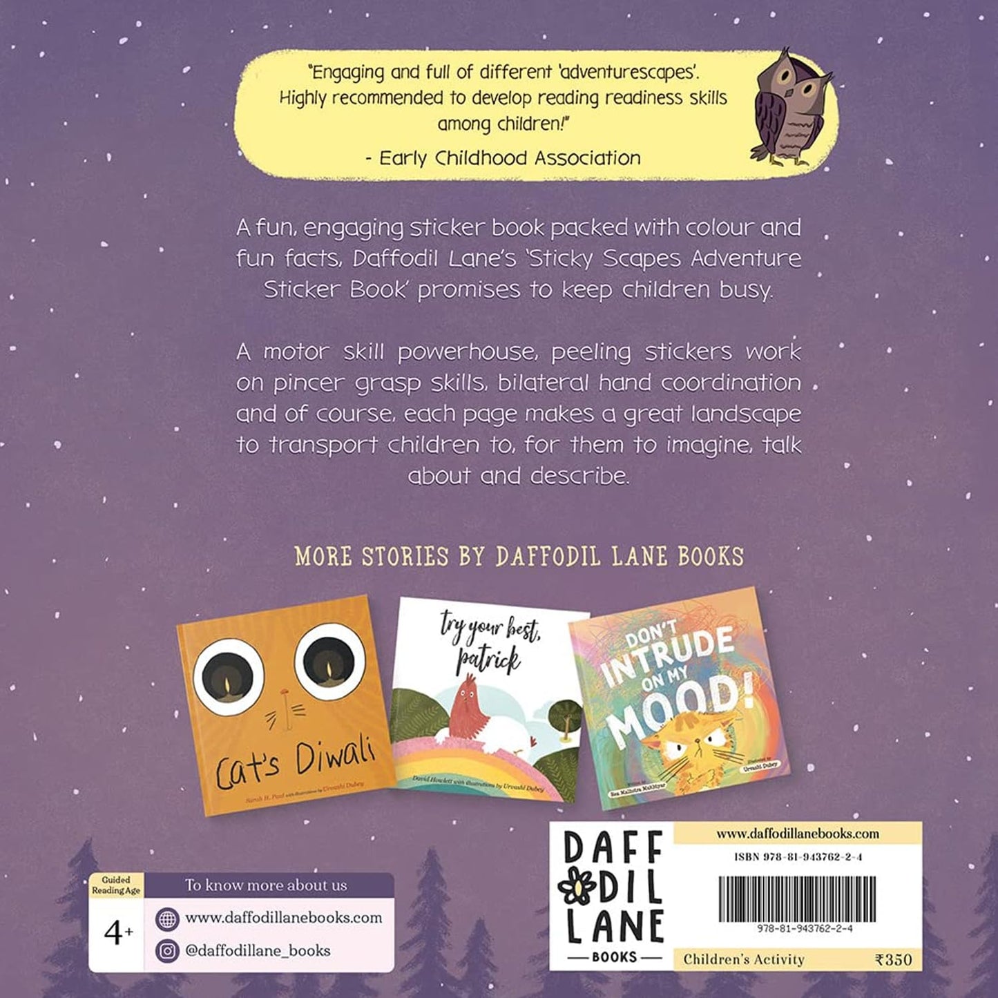 Sticky Scapes Adventure Sticker Book