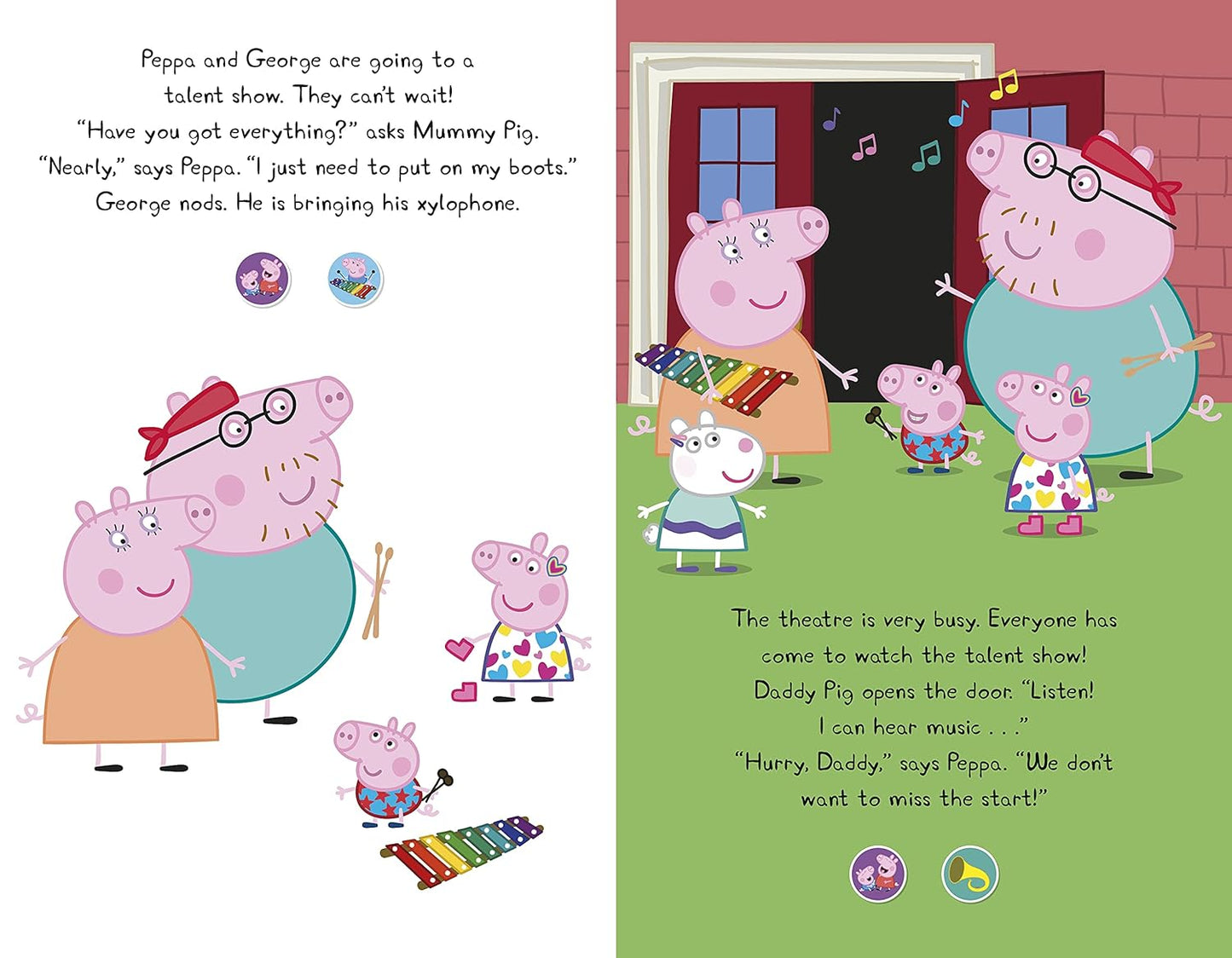 Peppa Pig: Peppa's Talent Show Sound Book With 18 Brilliant Sounds
