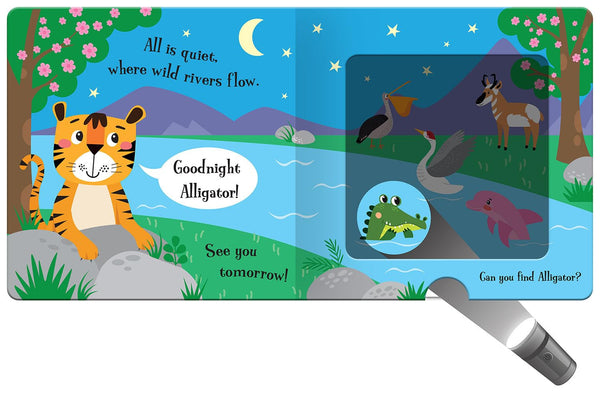 Goodnight Tiger: A Magic Flashlight Book
