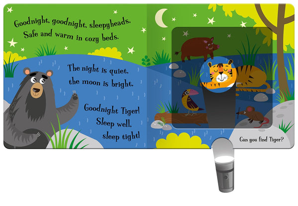 Goodnight Tiger: A Magic Flashlight Book
