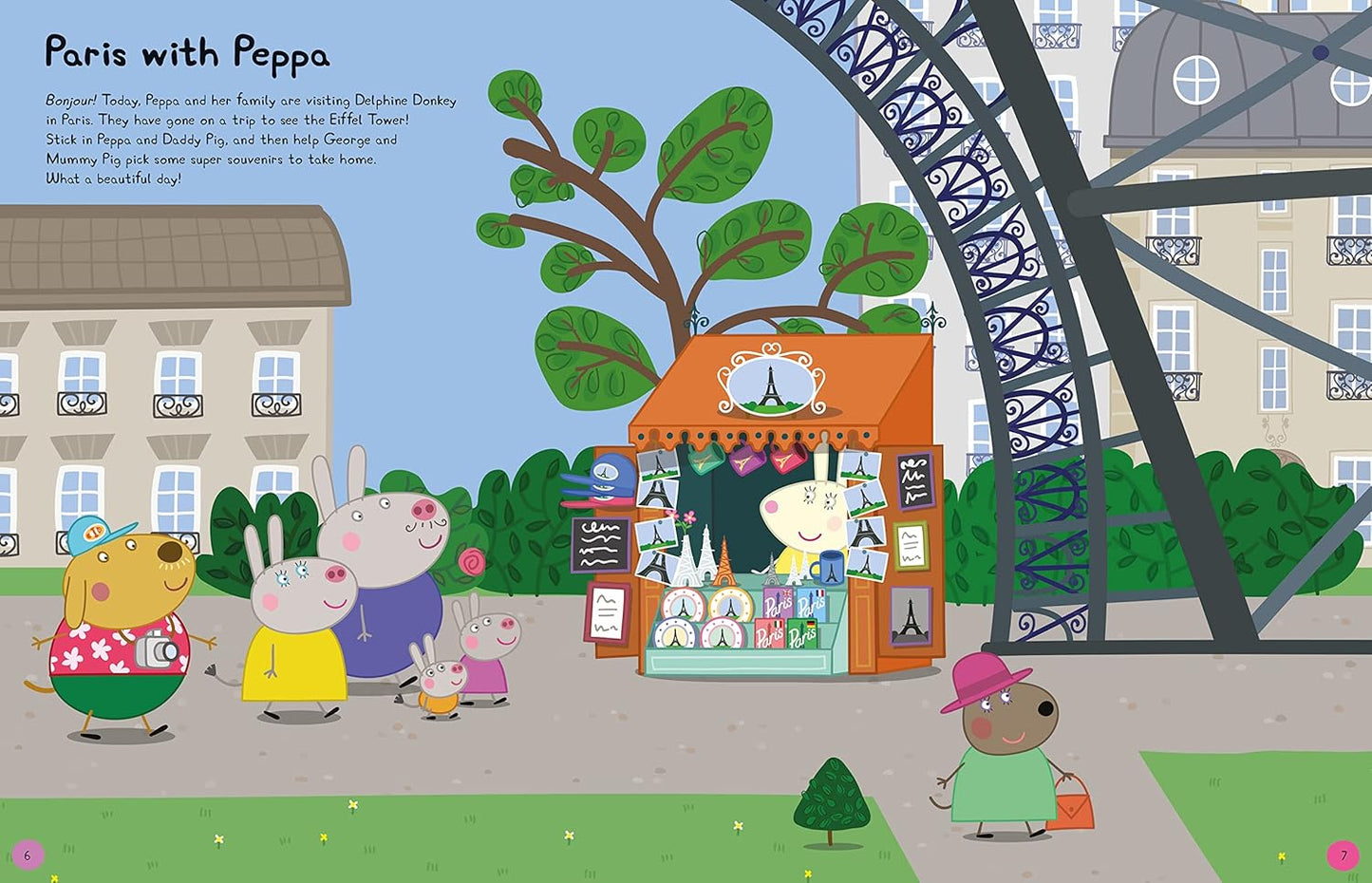Peppa Pig: Peppa's Travels Sticker Book