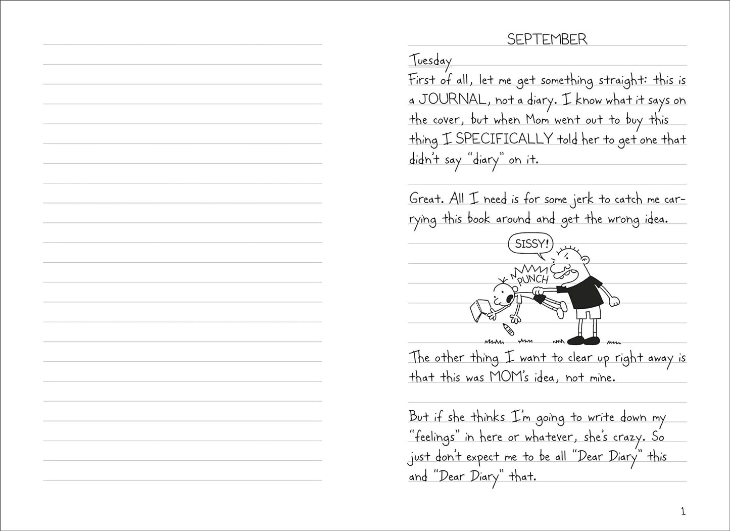 Diary of a Wimpy Kid #1